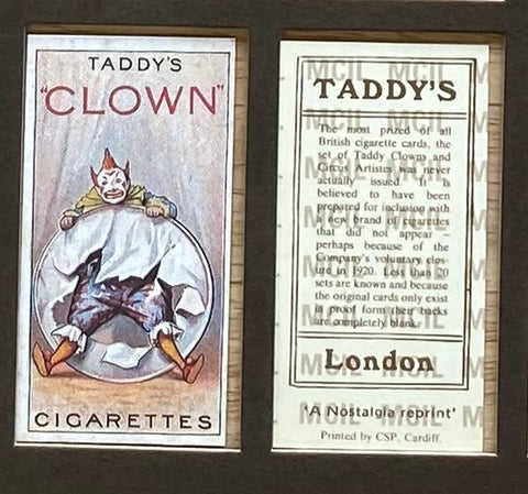 Clowns and Circus Artistes 1920 (Reprint 1991)
