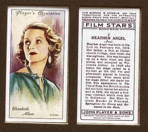 Film Stars 2nd Series 1934 (Reprint 2001)