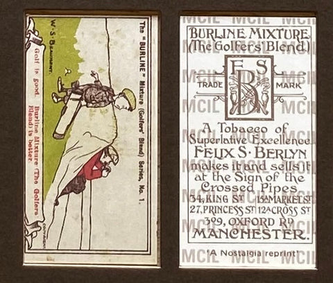 Golfing Series. Humorous 1910 Felix (Belgium) (Reprint 1989). ALMOST SOLD OUT!Felix *Belgium(