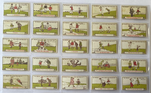 Golfing Series.Humorous 1910 (Reprint 1989) WILL DISCONTINUE AFTER CURRENT STOCK SELLS THROUGH