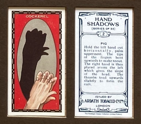 Hand Shadows c1930 (Reprint 2001)