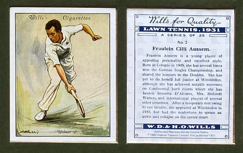 Lawn Tennis 1931 (Reprint 1988)
