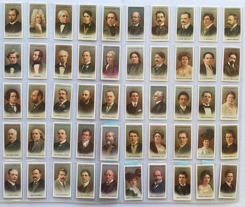 Musical Celebrities 2nd series assort cards 1914 (Reprint 1987) ALMOST SOLD OUT