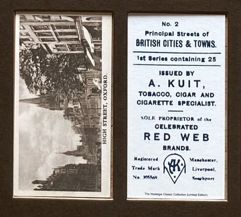 Principal Streets of British Cities and Towns 1916 (Reprint 2001)