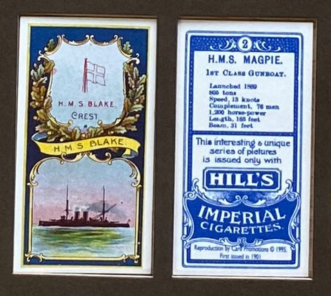 Battleships and Crests 1901 Hill (Reprint 1995)