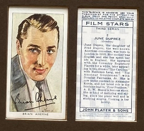 Film Stars 3rd Series 1938 Players (Reprint 1989)