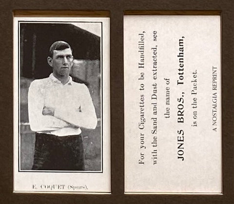 Spurs Footballers 1912 Jones Bros. (Reprint 1986)