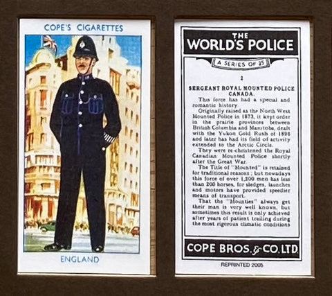 The Worlds Police 1935 Cope (Reprint 2005)