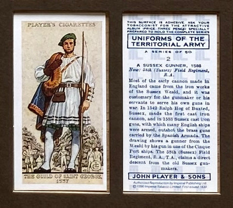 Uniforms of the Territorial Army 1939 Players (Reprint 1990)