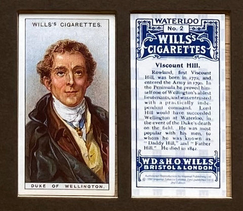 Waterloo unissued 1915 Wills (Reprint 1987)