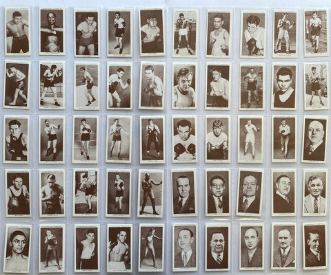 ボクシング界の著名人 1938年 チャーチマン（1990年再版）