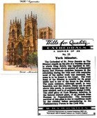 Cathedrals 7 different cards from the set of 25 1933 Wills (Reprint 2000). ALMOST SOLD OUT!