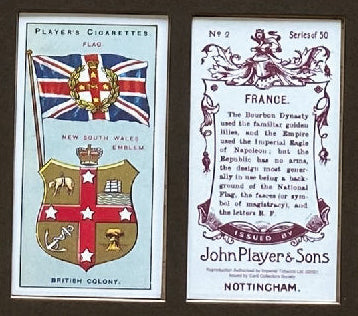 Countries Arms and Flags 1905 Players (Reprint 2001)