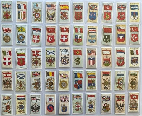 1905年の国々の武器と旗のプレイヤー（2001年再版）。ほぼ完売！