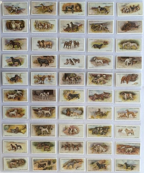 Dogs Scenic backgrounds 1924 Players (Reprint 1997). ALMOST SOLD OUT!