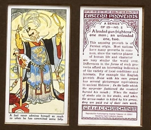 Eastern Proverbs 1st Series 1931 Churchman (Reprint 2001)