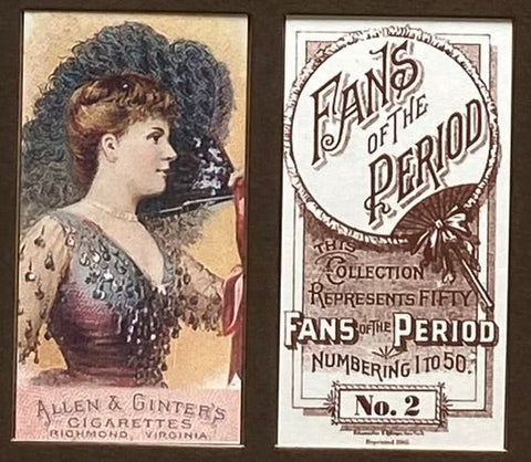 Fans of The Period c1890 Allen & Ginter (USA) (Reprint 2005)