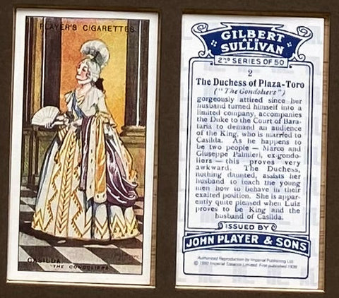 Gilbert and Sullivan 2nd Series 1927 Players (Reprint 1990)