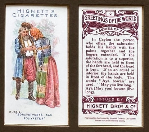 Greetings of The World 1907 Hignett (Reprint 2000)