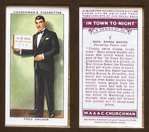 In Town To Night 1938 Churchman (Reprint 1999)