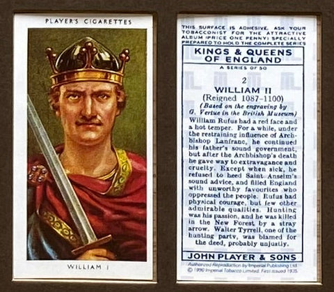 Kings & Queens 1935 Players (Reprint 1990). ALMOST SOLD OUT!