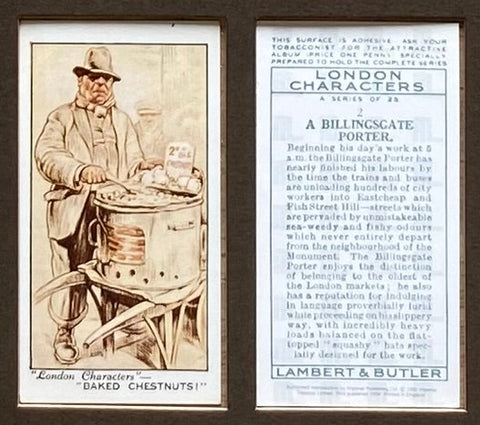 London Characters 1934 Lambert & Butler (Reprint 1992)