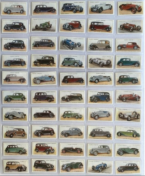 モーターカーズ 第1シリーズ 1936 プレイヤーズ（1990年再版）