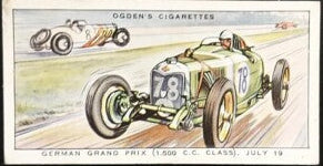 Motor Races 1931 Ogdens (Reprint 1993). SOLD OUT
