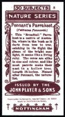 ネイチャーシリーズ 1908 プレイヤーズ（2000年再版）