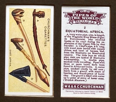 Pipes of the World 1927 Churchman (Reprint 2000)