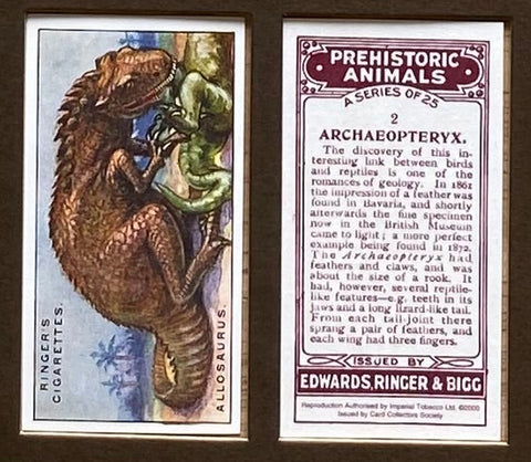 Prehistoric Animals c1924 Edwards, Ringer And Bigg (Reprint 2000)