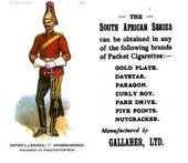 南アフリカ シリーズ ボーア戦争制服 #151-200 1901 年ギャラハー (2000 年復刻)