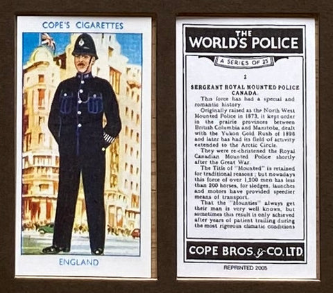 The Worlds Police 1935 Cope (Reprint 2005)