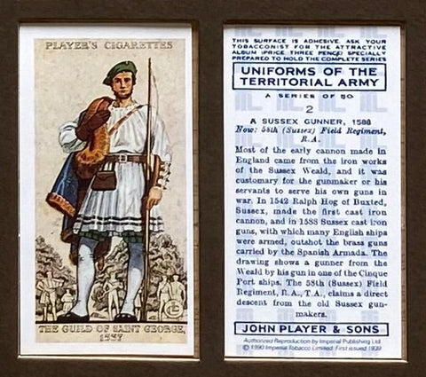 Uniforms of the Territorial Army 1939 Players (Reprint 1990)
