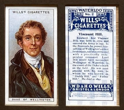 Waterloo unissued 1915 Wills (Reprint 1987)